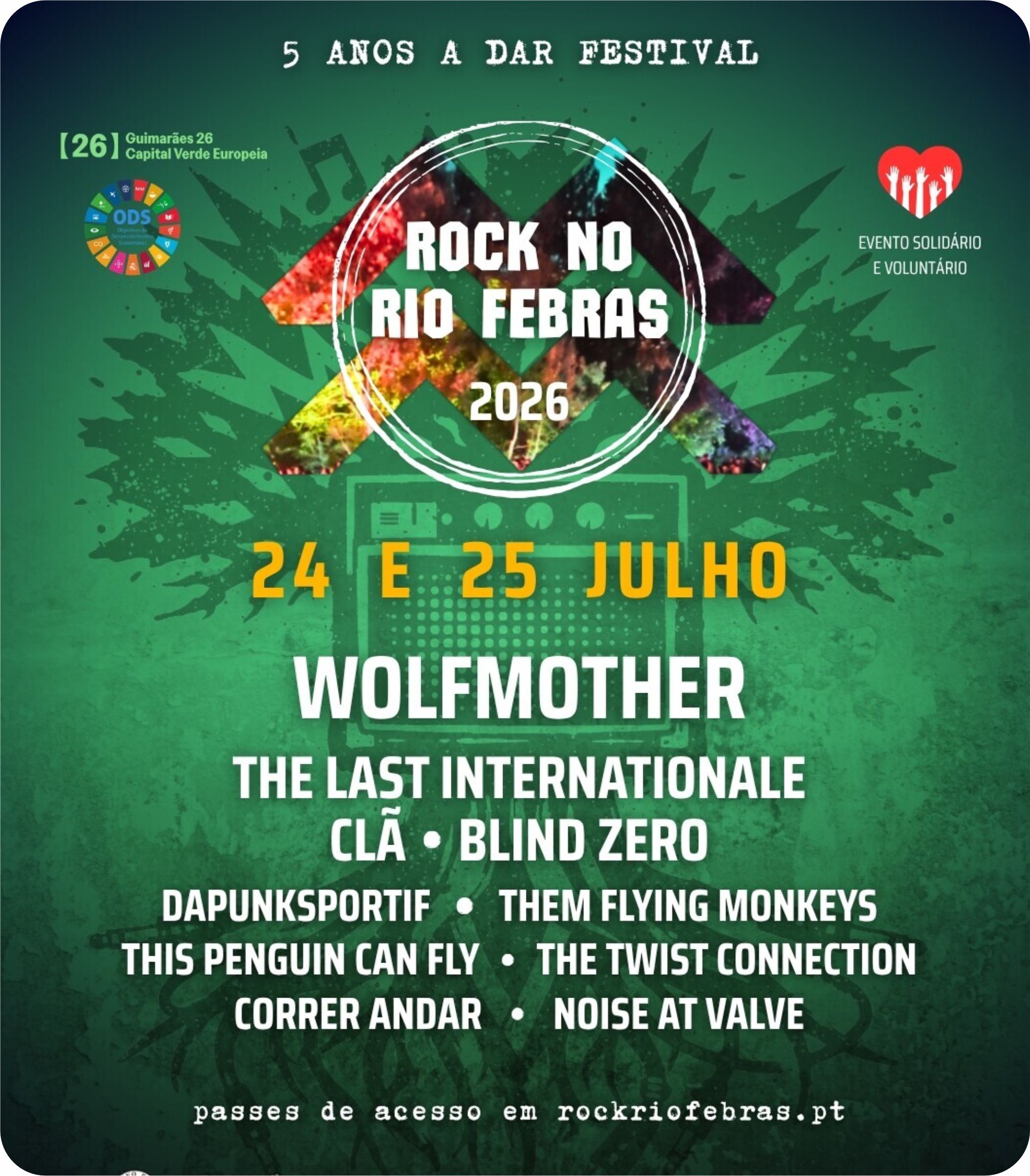 Rock no Rio Febras 2026