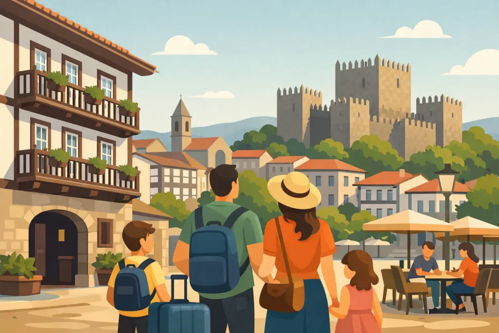 Alojamento familiar no centro de Guimarães