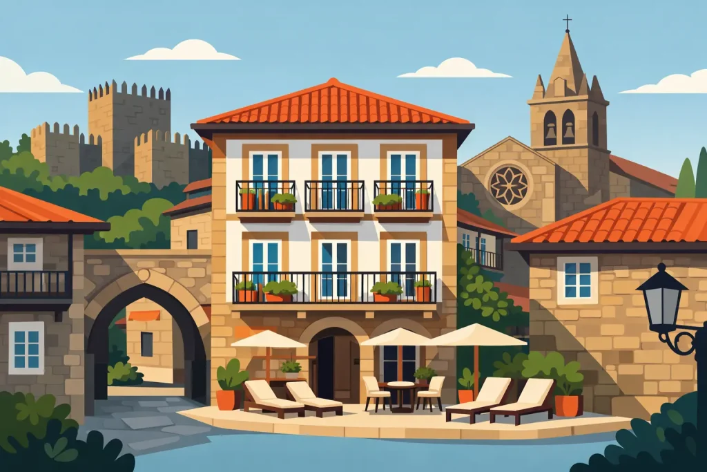 Guest house Guimarães no centro histórico