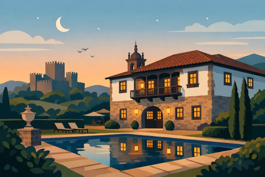 Uma casa histórica para dormir em Guimarães