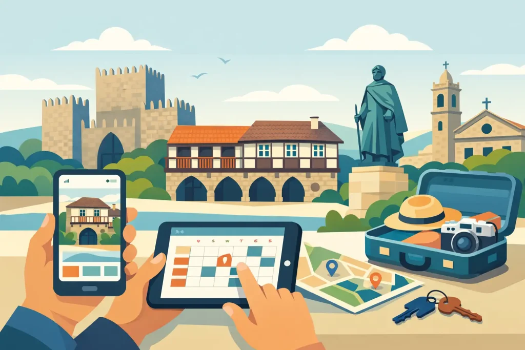 Como reservar estadia cultural em Guimarães